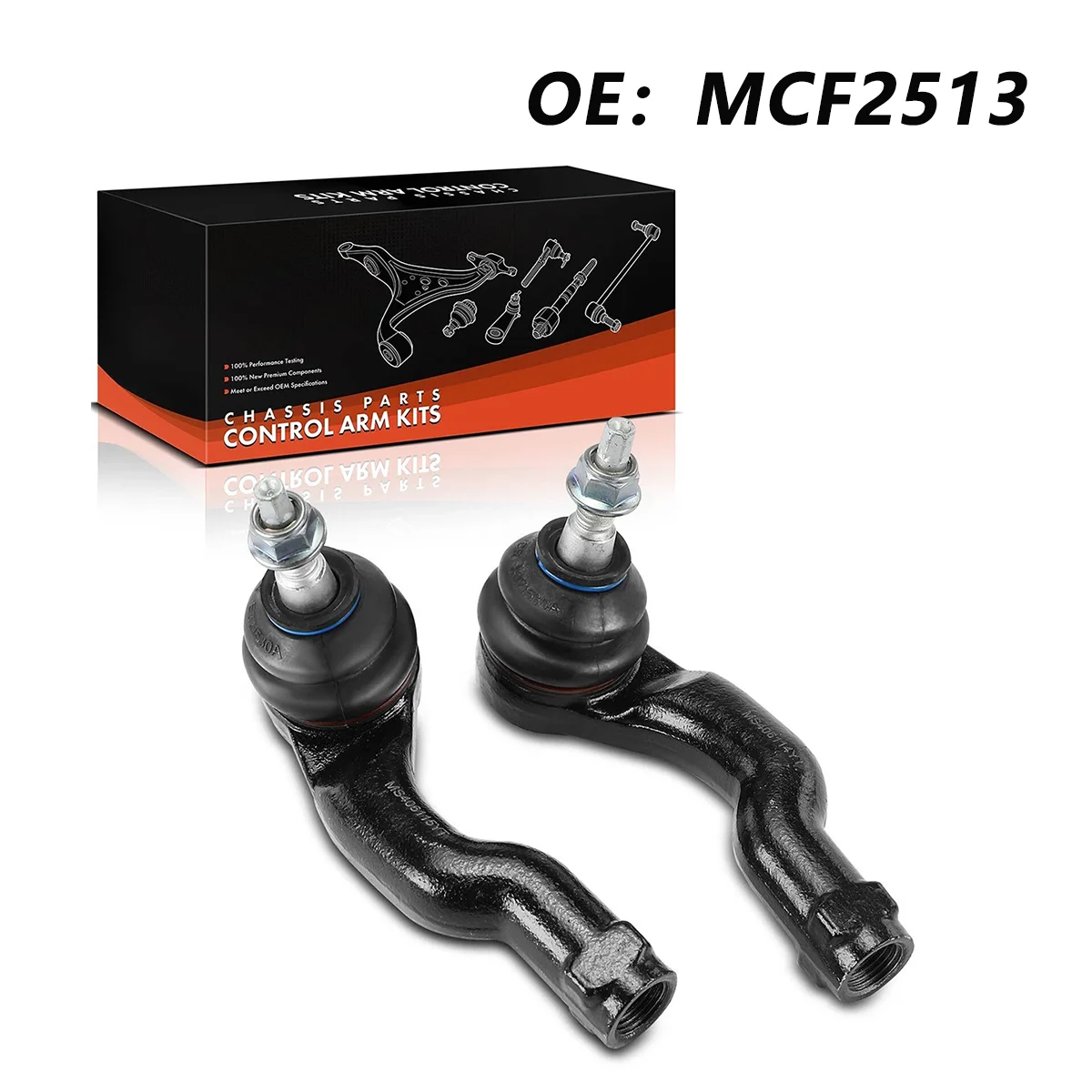 MCF2514 Motorcraft Tie Rod End Front Driver Left Side Outer Exterior Outside MS406114, LX6Z3A130B(A), MS406115, MCF2513
MCF2514 Motorcraft Tie Rod End Front Driver Left Side Outer Exterior Outside MS406114, LX6Z3A130B(A), MS406115, MCF2513