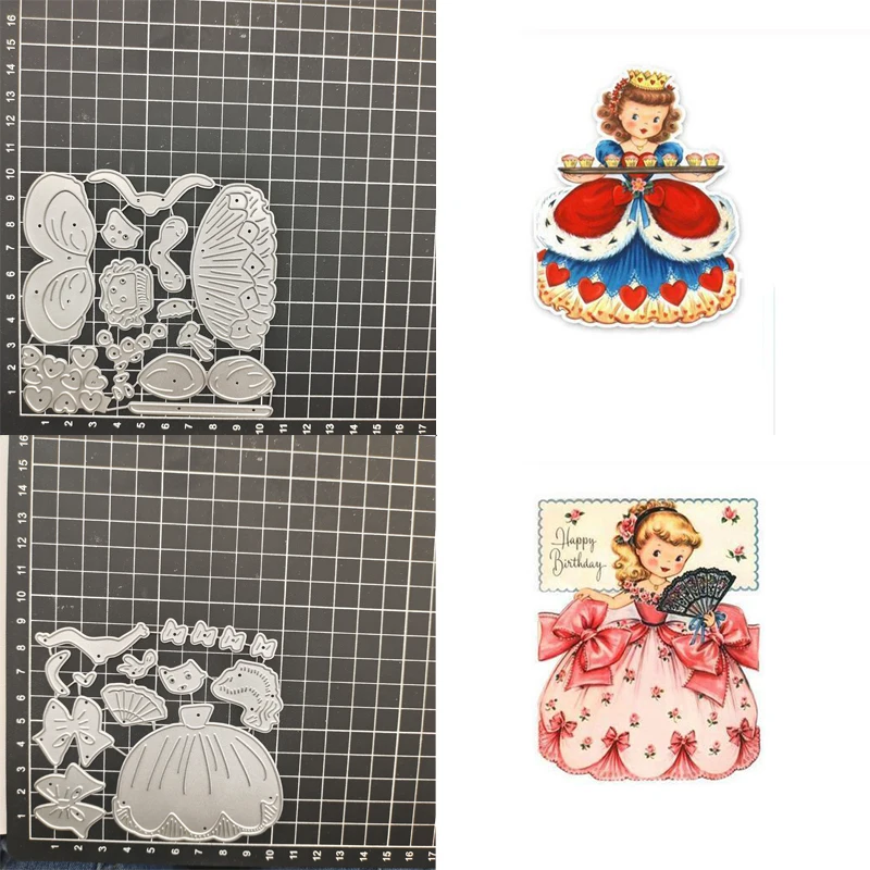 Princess Girl Metal Cutting Dies Stencil Scrapbooking Diy Album Stamp Paper Card Embossing Decor Craft Knife Mould
Princess Girl Metal Cutting Dies Stencil Scrapbooking Diy Album Stamp Paper Card Embossing Decor Craft Knife Mould
