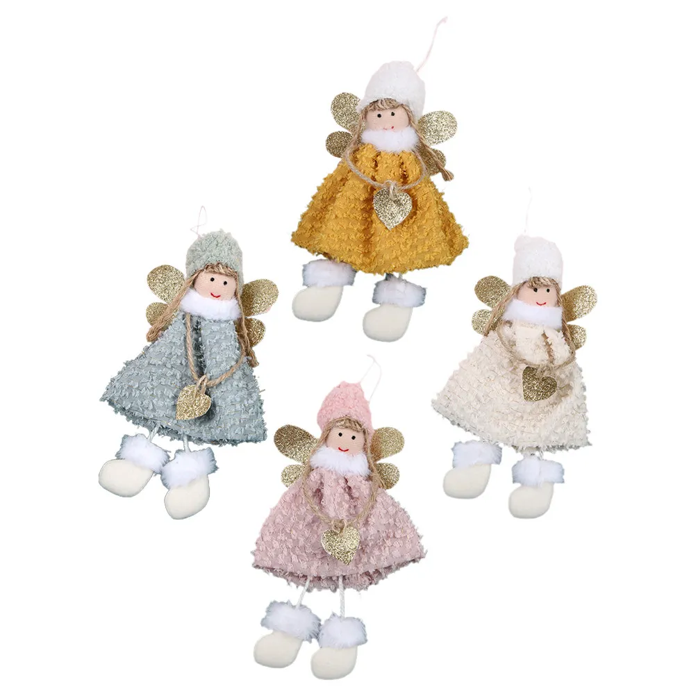 4Pcs Elegant Angel Fabric Hanging Ornament Soft Wear-Resistant Christmas Decoration Festive Party Room Tree Decor Xmas Hanging
4Pcs Elegant Angel Fabric Hanging Ornament Soft Wear-Resistant Christmas Decoration Festive Party Room Tree Decor Xmas Hanging