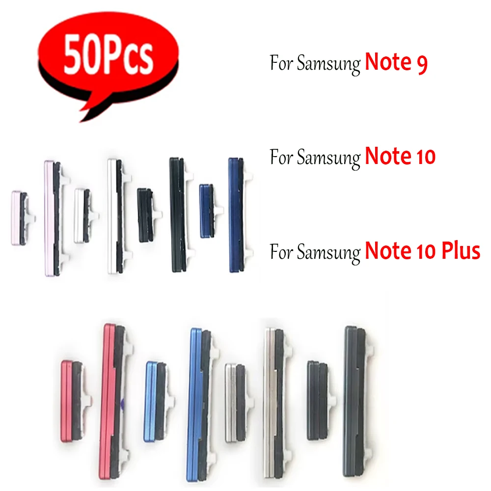 50 шт., новинка для Samsung Note 9 10 Plus/Note 10, кнопка регулировки громкости + кнопка включения/выключения питания, набор запасных частей
50 шт., новинка для Samsung Note 9 10 Plus/Note 10, кнопка регулировки громкости + кнопка включения/выключения питания, набор запасных частей