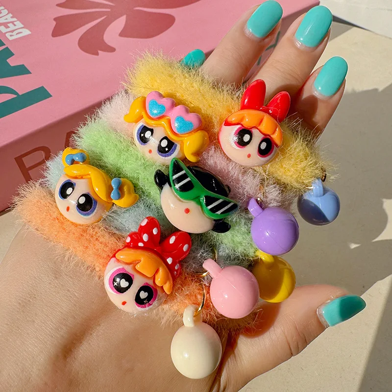 5PCS Kawaii The Powerpuffs Girl Hair Rope Tie Kids Cartoon Cute Head Wear Children Anime Fashion Hairs Accessories Birthday Gift
5PCS Kawaii The Powerpuffs Girl Hair Rope Tie Kids Cartoon Cute Head Wear Children Anime Fashion Hairs Accessories Birthday Gift