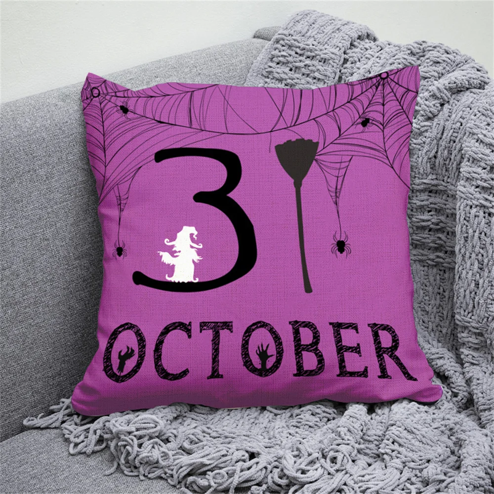 Halloween Purple Witch Hat Hug Pillowcase Evil Jack-o '-lantern Ghost Spider Web Home Sofa Pillow Set Bedroom Cushion Decoration
Halloween Purple Witch Hat Hug Pillowcase Evil Jack-o '-lantern Ghost Spider Web Home Sofa Pillow Set Bedroom Cushion Decoration