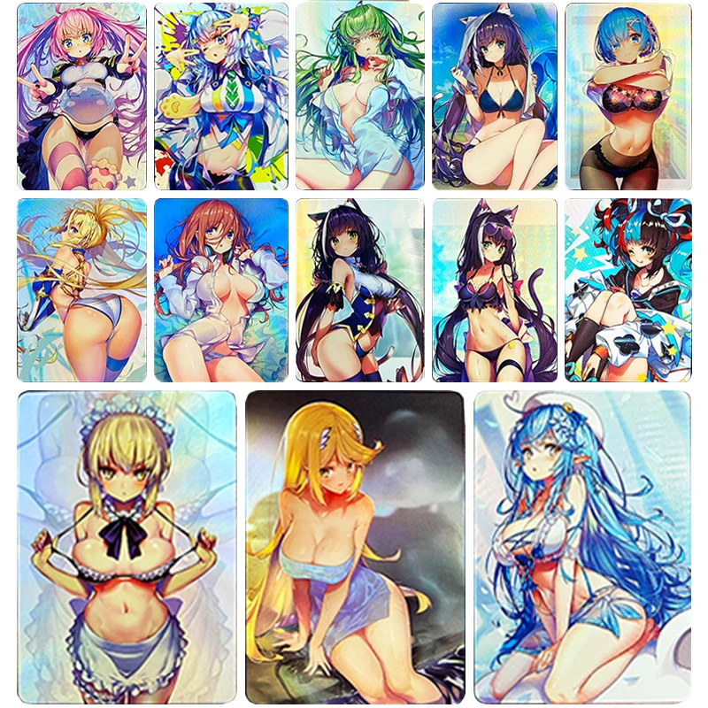 Diy Japanese Anime Goddess Story Rem Dark Magician Girl Kitagawa Marin Collectible Cards Christmas Birthday Gifts Children's Toy
Diy Japanese Anime Goddess Story Rem Dark Magician Girl Kitagawa Marin Collectible Cards Christmas Birthday Gifts Children's Toy