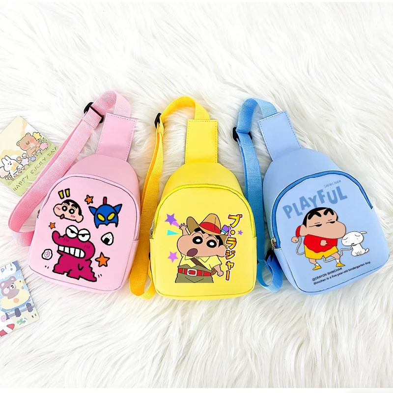 Crayon Shin-chan Crossbody Bags Anime Cartoon Shoulder Bag Student Mini Portable Chest Pack Fashion Small Handbag Satchel Gift
Crayon Shin-chan Crossbody Bags Anime Cartoon Shoulder Bag Student Mini Portable Chest Pack Fashion Small Handbag Satchel Gift
