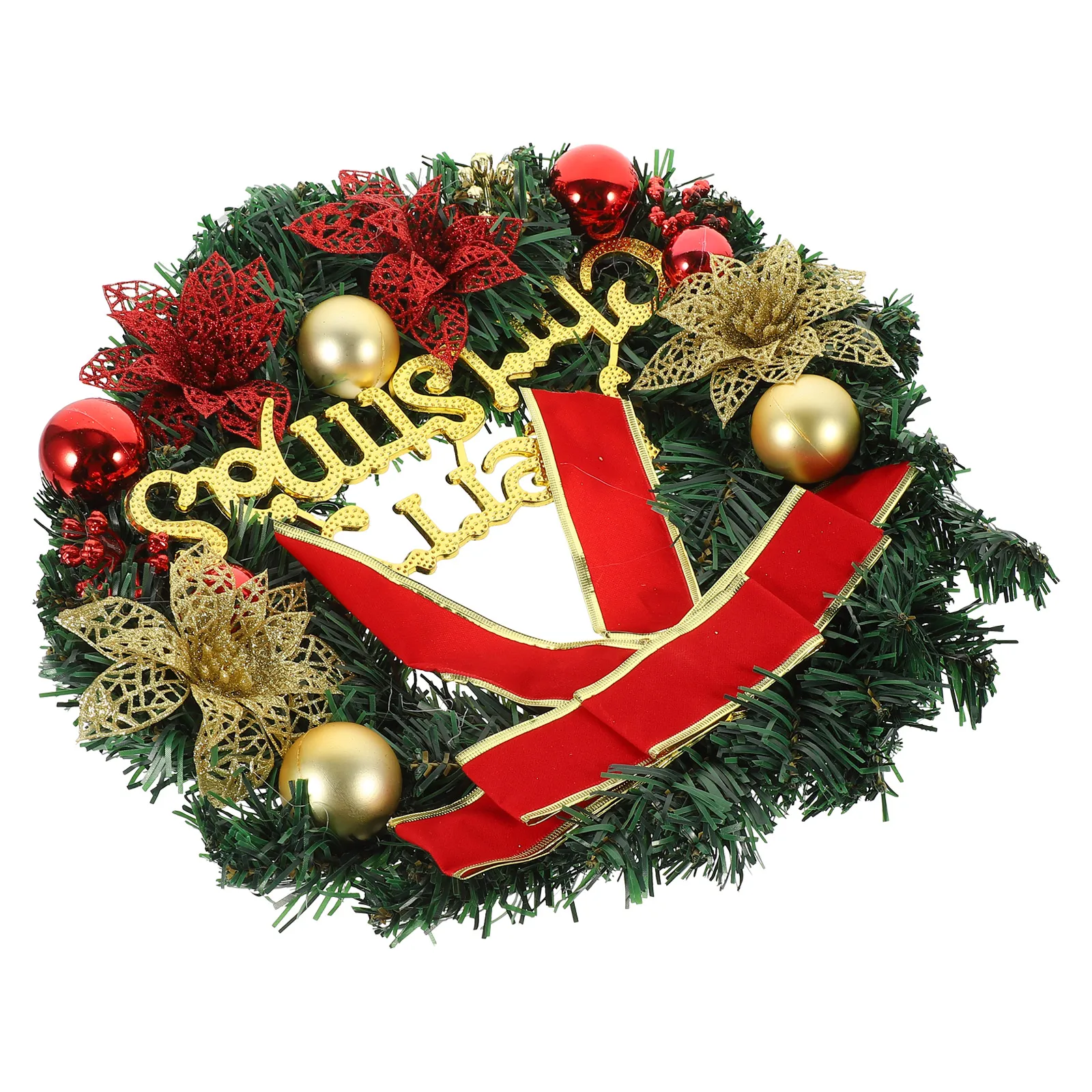 Christmas Wreath Decoration 30CM Red Flower H002 Reusable Material Party Supplies Home Decor Festive Atmosphere
Christmas Wreath Decoration 30CM Red Flower H002 Reusable Material Party Supplies Home Decor Festive Atmosphere
