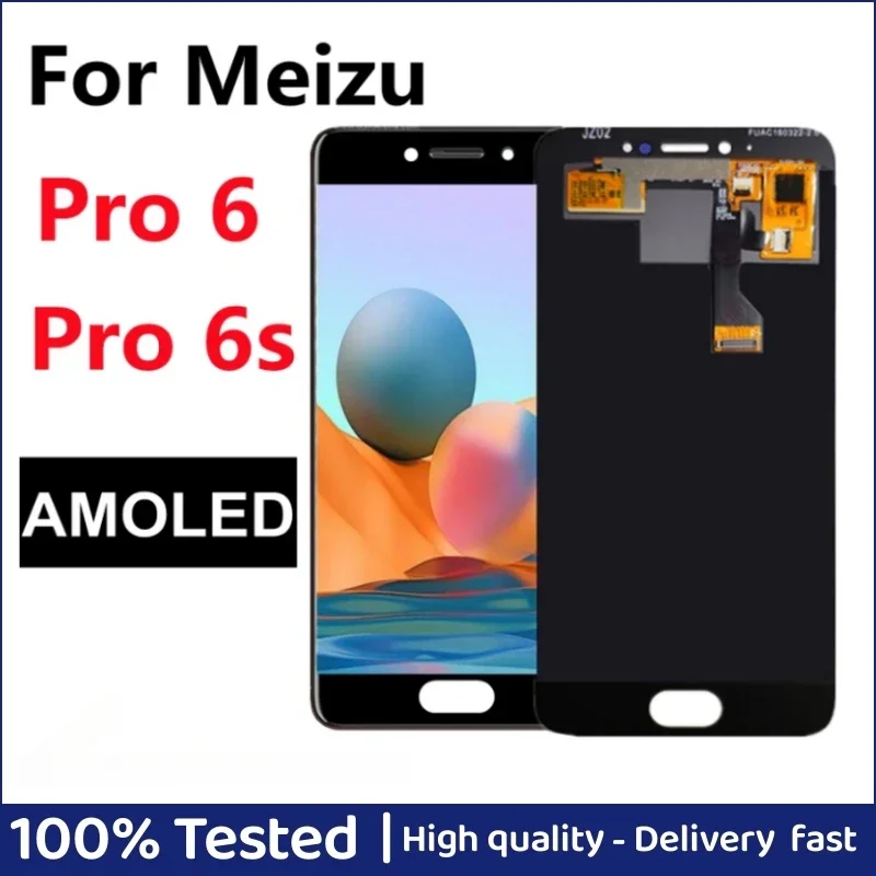 5.2'' AMOLED For Meizu Pro 6 M570M M570C M570Q LCD Display Screen+ Touch Panel Digitizer For Meizu Pro 6S lcd
5.2'' AMOLED For Meizu Pro 6 M570M M570C M570Q LCD Display Screen+ Touch Panel Digitizer For Meizu Pro 6S lcd