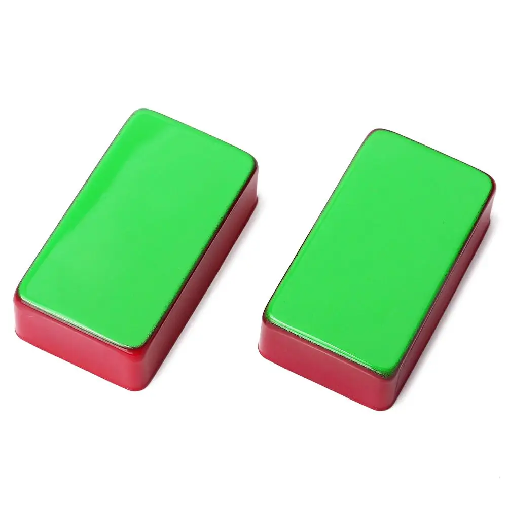 2 pcs Electric Guitar Pickup Cover Brass Accessories Fully Enclosed Metal Case for Humbucker Single Coil Dust Protection
2 pcs Electric Guitar Pickup Cover Brass Accessories Fully Enclosed Metal Case for Humbucker Single Coil Dust Protection