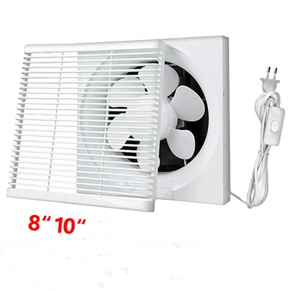 8/10 Inch Ventilation Fan Reversible Through-wall Exhaust Fan Window Shutter with Button Switch Blower Ventilation
8/10 Inch Ventilation Fan Reversible Through-wall Exhaust Fan Window Shutter with Button Switch Blower Ventilation