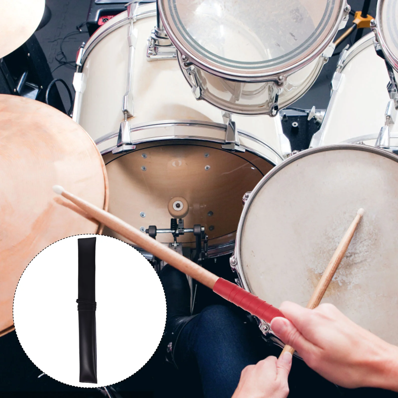 Drumstick Brush Bag Sticks Handbag Storage Durable Carrying Pu Pouch Drumsticks Simple
Drumstick Brush Bag Sticks Handbag Storage Durable Carrying Pu Pouch Drumsticks Simple