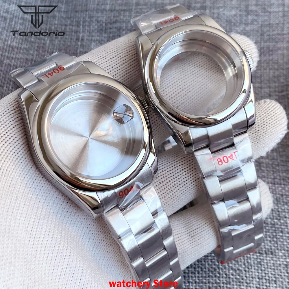 Round Polished Bezel 36mm 39mm Watch Case 20ATM Fit NH35 NH36 NH34 ETA 2824 PT5000 Movement Cyclop Sapphire Glass Steel Bracelet
Round Polished Bezel 36mm 39mm Watch Case 20ATM Fit NH35 NH36 NH34 ETA 2824 PT5000 Movement Cyclop Sapphire Glass Steel Bracelet