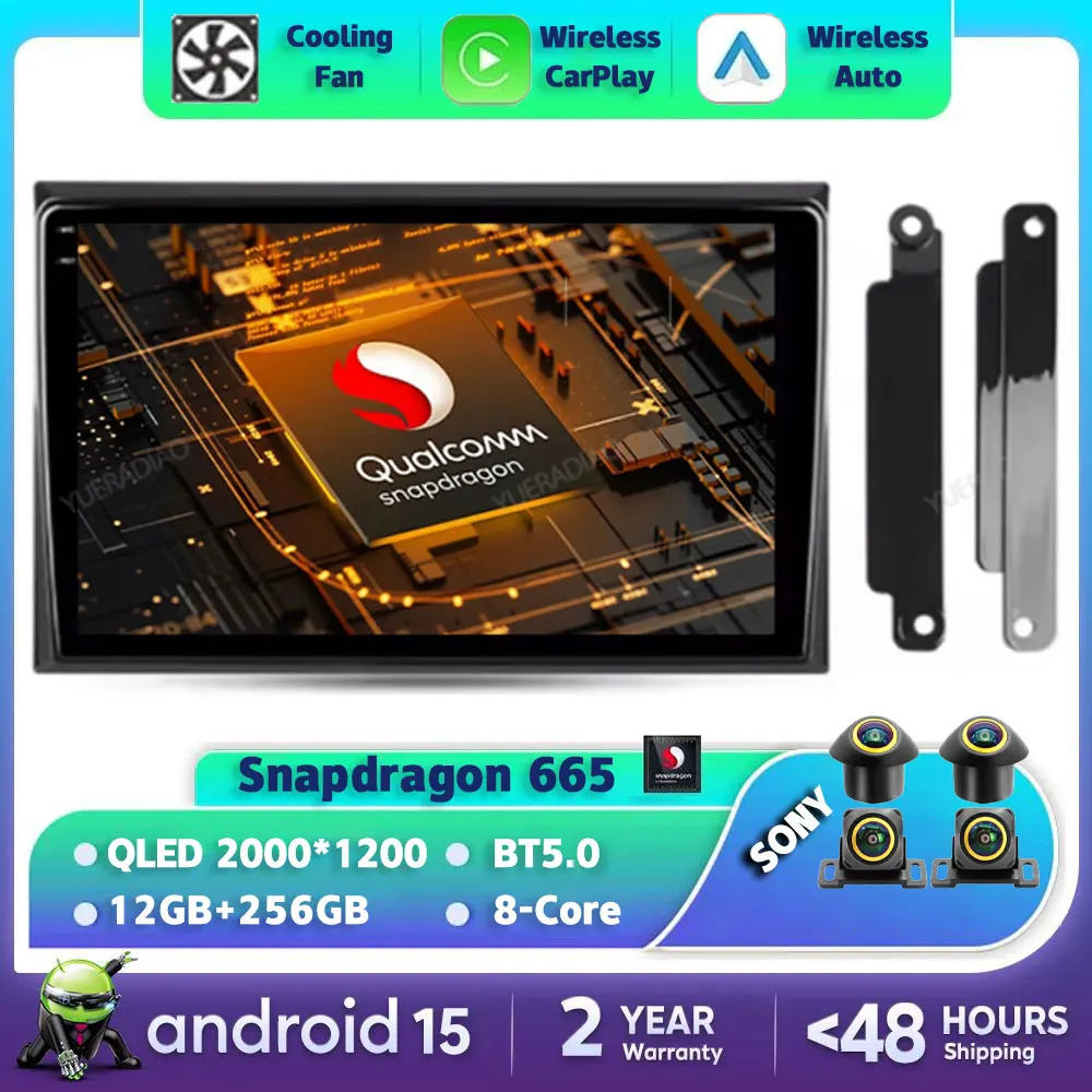Автомобильный радиоприемник Android 15 для GAC Trumpchi M8 2020-2022 Головное устройство QLED 4G WIFI BT GPS NAVI Мультимедийный стерео видеоплеер Qualcomm
Автомобильный радиоприемник Android 15 для GAC Trumpchi M8 2020-2022 Головное устройство QLED 4G WIFI BT GPS NAVI Мультимедийный стерео видеоплеер Qualcomm