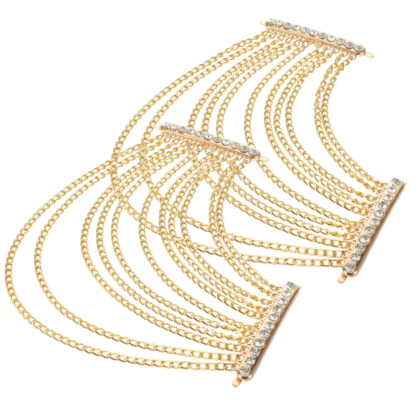 Rhinestone Shoulder Tassel Chain Brooch Fashion Epaulettes Metal Tassels for Jacket Handmade Fringe Accessories Vintage Design
Rhinestone Shoulder Tassel Chain Brooch Fashion Epaulettes Metal Tassels for Jacket Handmade Fringe Accessories Vintage Design