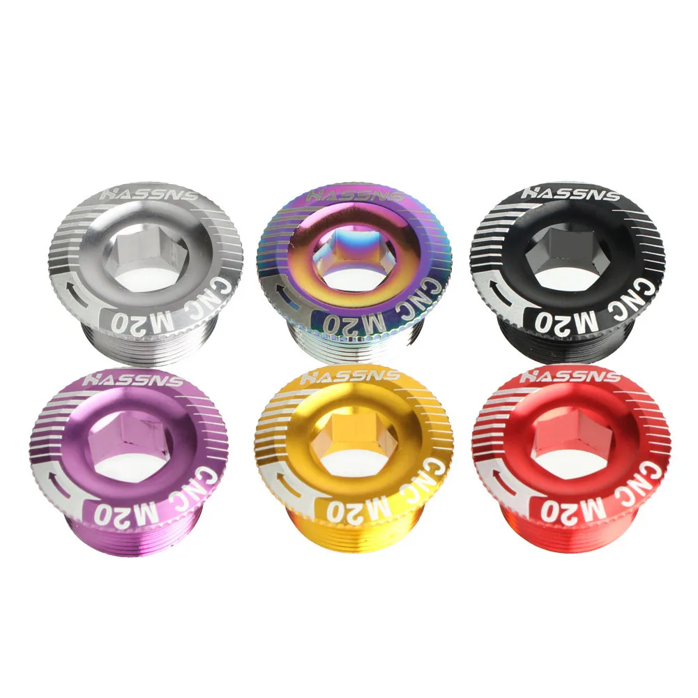 Road Bike Crank Arm Fixing Bolt Crank Cover Crankset Screws M 18/M19/M20 Aluminum Alloy Bicycle Crank Bolt Cycling Accessories
Road Bike Crank Arm Fixing Bolt Crank Cover Crankset Screws M 18/M19/M20 Aluminum Alloy Bicycle Crank Bolt Cycling Accessories
