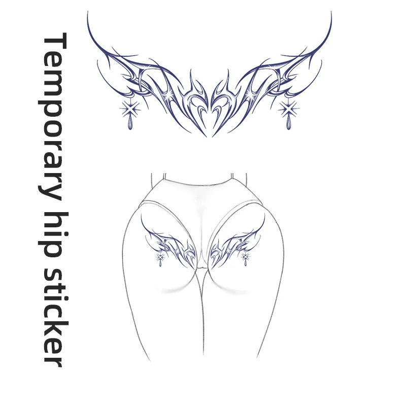 Fake Tattoo for Women | Waterproof Butterfly Heart Temporary Tattoo Stickers, Romantic Hip Body Art
Fake Tattoo for Women | Waterproof Butterfly Heart Temporary Tattoo Stickers, Romantic Hip Body Art