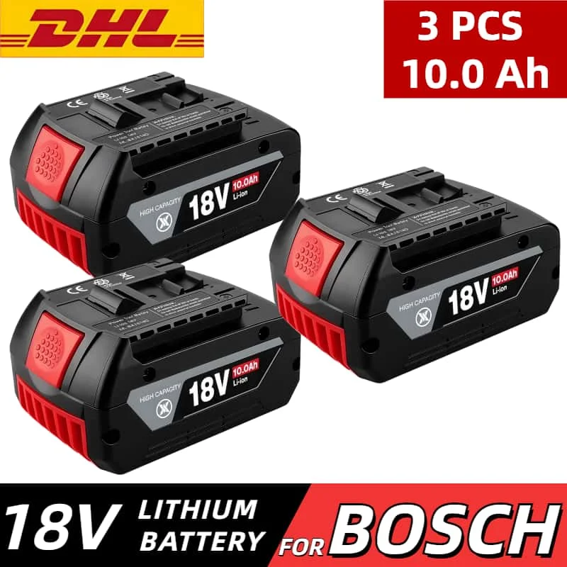 【Smart Chip】for BOSCH GBA18V 18V 8.0Ah 10.0Ah 12.0Ah Battery for BAT609G BAT611 BAT619 | 18650 Li-ion Аккумулятор power Tools
【Smart Chip】for BOSCH GBA18V 18V 8.0Ah 10.0Ah 12.0Ah Battery for BAT609G BAT611 BAT619 | 18650 Li-ion Аккумулятор power Tools