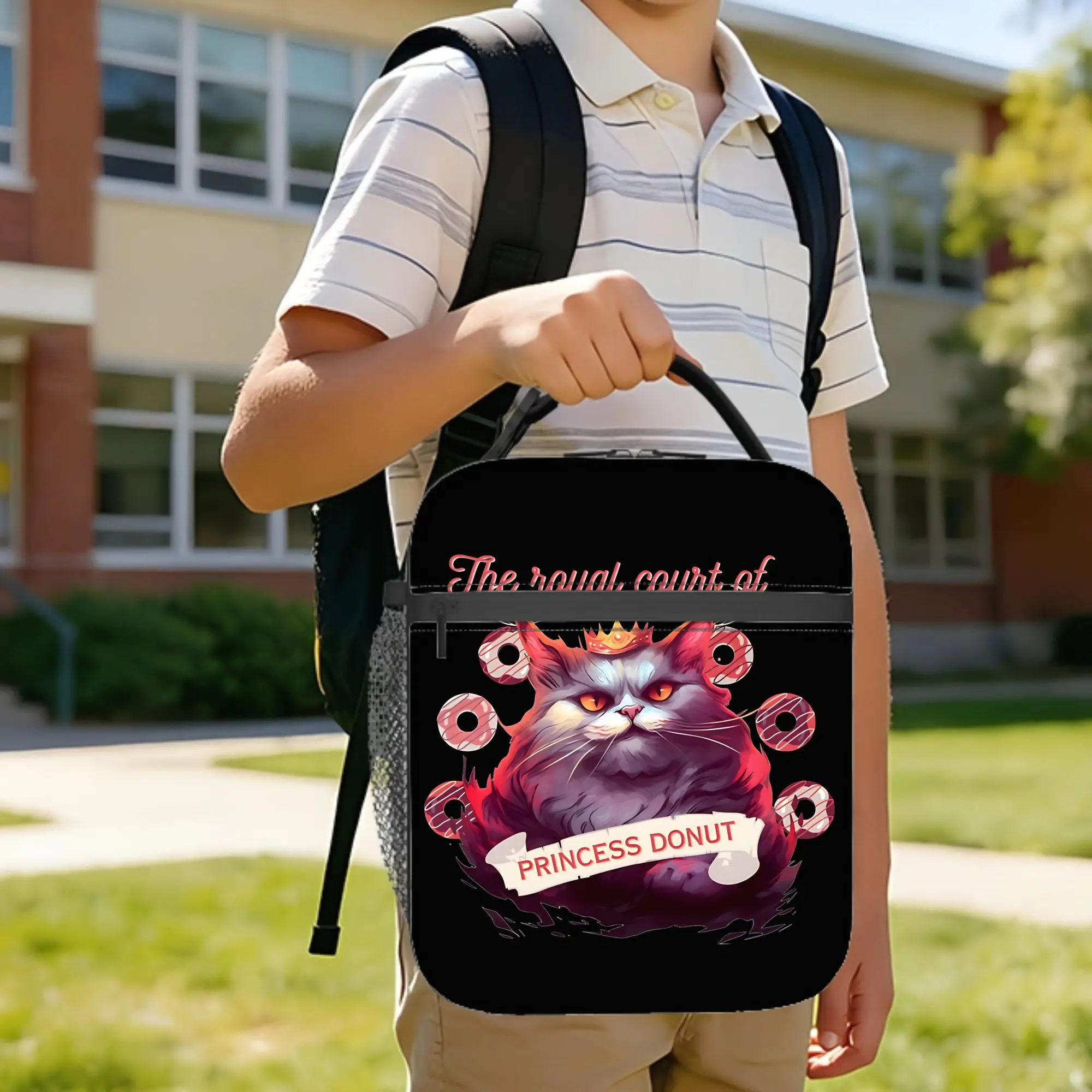 Princess Donut Dungeon Crawler Carl Insulated Lunch Bag Thermal Bag Reusable,Lunch Container Large Tote Lunch Box Outdoor
Princess Donut Dungeon Crawler Carl Insulated Lunch Bag Thermal Bag Reusable,Lunch Container Large Tote Lunch Box Outdoor
