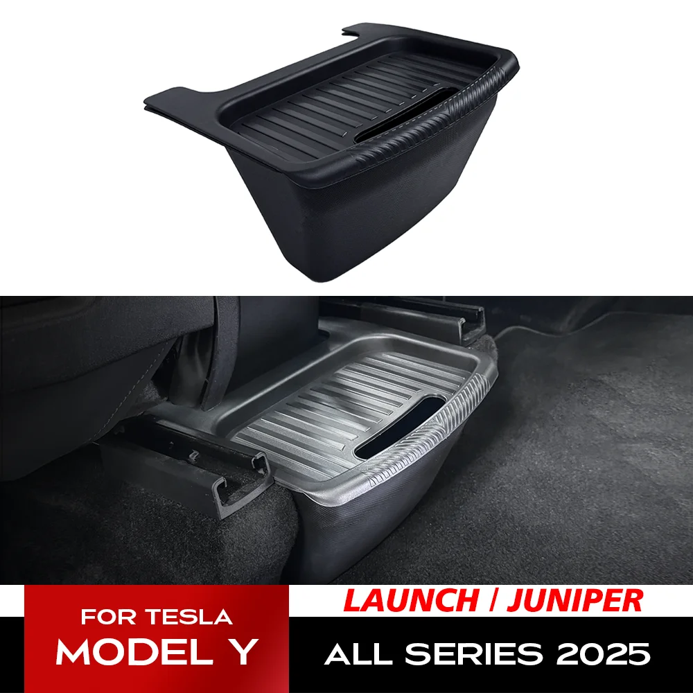 Rear Seat Storage Box for Tesla New Model Y 2025-2020 Launch Juniper Organizer Bins Backseat Trash Can Garbage Bag Tray
Rear Seat Storage Box for Tesla New Model Y 2025-2020 Launch Juniper Organizer Bins Backseat Trash Can Garbage Bag Tray