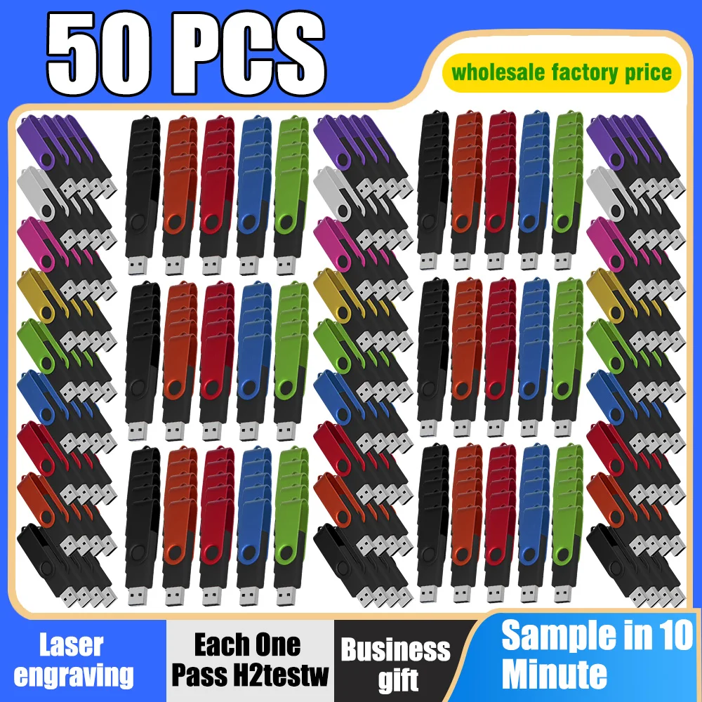 50pcs/lot USB Flash Drive Factory wholesale Usb 2.0 1GB 2GB 4GB 8GB 16GB 32GB 64GB Photography Gift Pendrive Custom Logo
50pcs/lot USB Flash Drive Factory wholesale Usb 2.0 1GB 2GB 4GB 8GB 16GB 32GB 64GB Photography Gift Pendrive Custom Logo