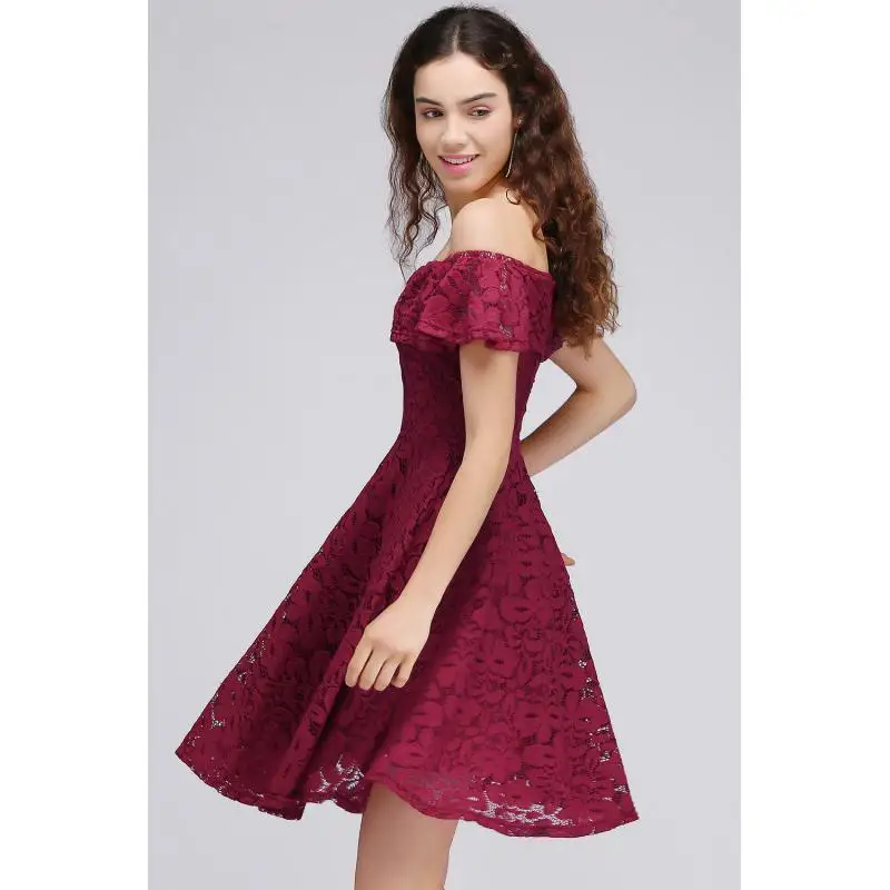 Mini Lace Prom Dresses Women A-Line Off The Shoulder Short Formal Party Dresses Sexy Evening Prom Gowns Robe De Soirée 2026 New
Mini Lace Prom Dresses Women A-Line Off The Shoulder Short Formal Party Dresses Sexy Evening Prom Gowns Robe De Soirée 2026 New