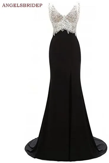 Crystal Beaded Mermaid Prom Dresses Sexy Backless Side Split Chiffon Abendkleider Formal Party Gowns Hot Sale
Crystal Beaded Mermaid Prom Dresses Sexy Backless Side Split Chiffon Abendkleider Formal Party Gowns Hot Sale