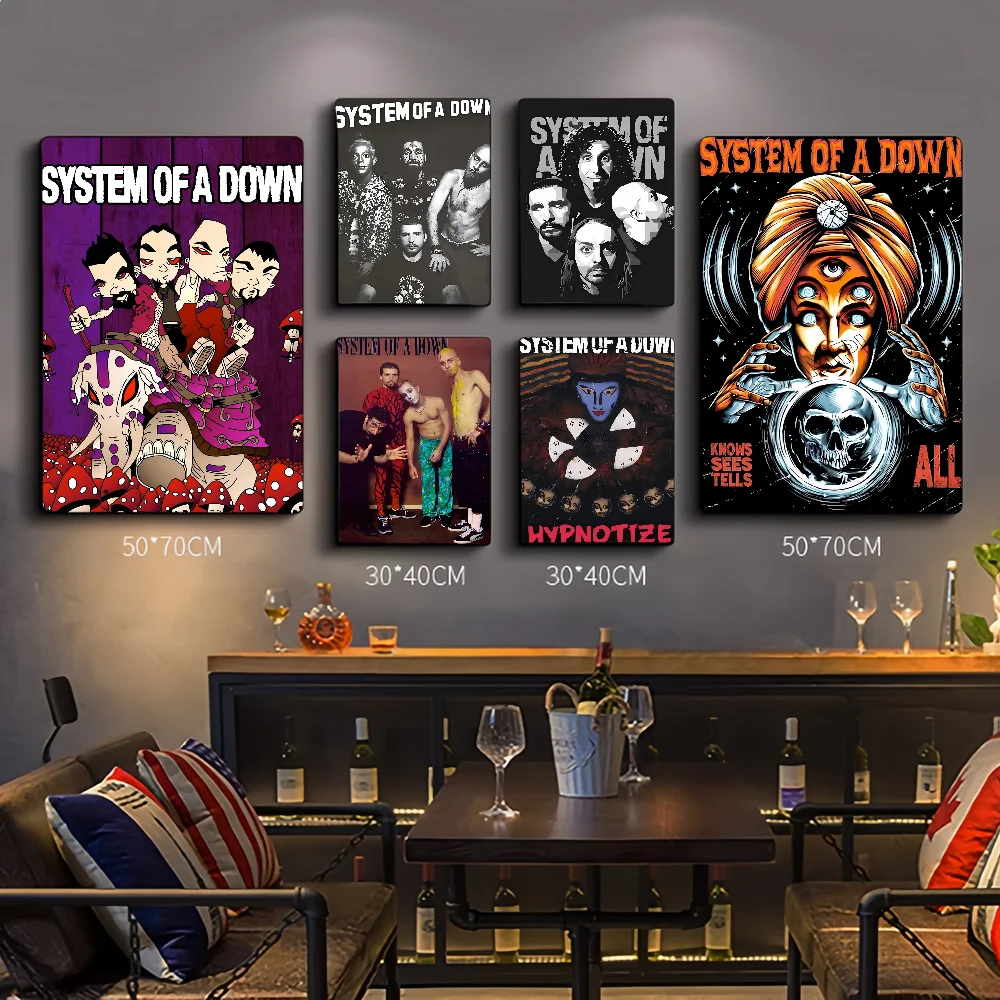 Band System Of A D-Down DIY Sticky Poster Waterproof Paper Sticker Coffee House Bar Home Decor
Band System Of A D-Down DIY Sticky Poster Waterproof Paper Sticker Coffee House Bar Home Decor