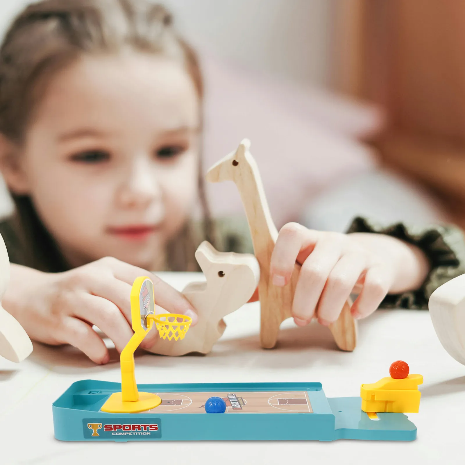 Настольная баскетбольная игра для детей: интерактивная настольная игра для семейных соревнований в помещении, развивающая координацию рук и глаз
Настольная баскетбольная игра для детей: интерактивная настольная игра для семейных соревнований в помещении, развивающая координацию рук и глаз