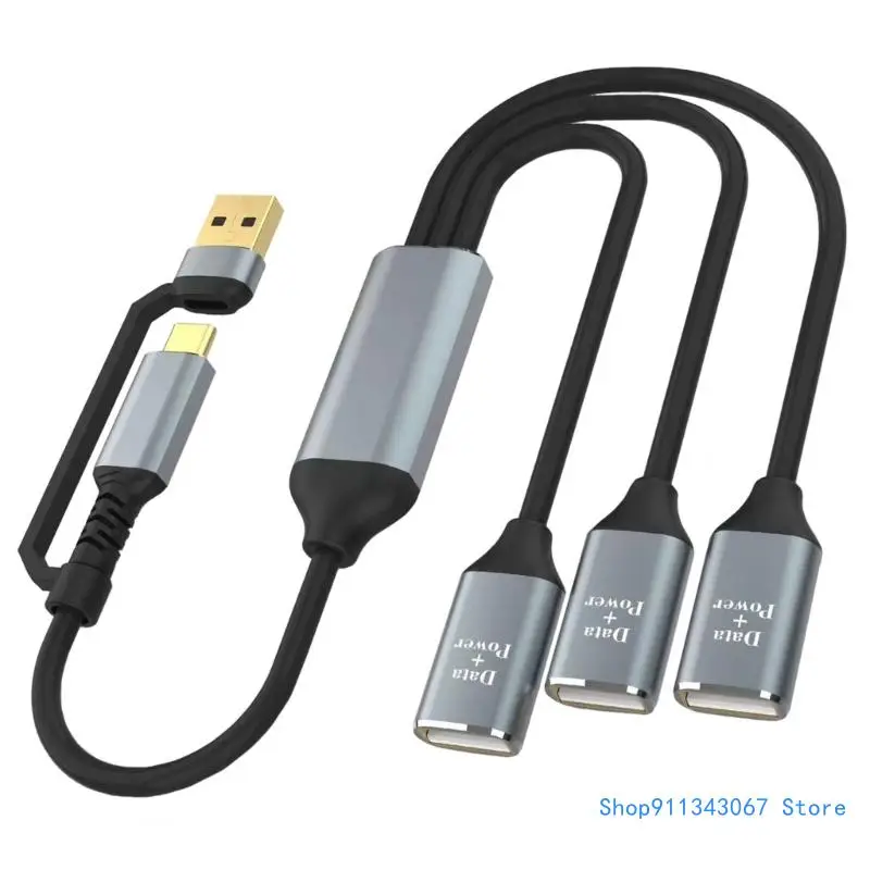 USB C to USB 2.0 Female Adapter USB Splitter Cable USB Male to 3 USB 2.0 Female Cord Converter shipping
USB C to USB 2.0 Female Adapter USB Splitter Cable USB Male to 3 USB 2.0 Female Cord Converter shipping
