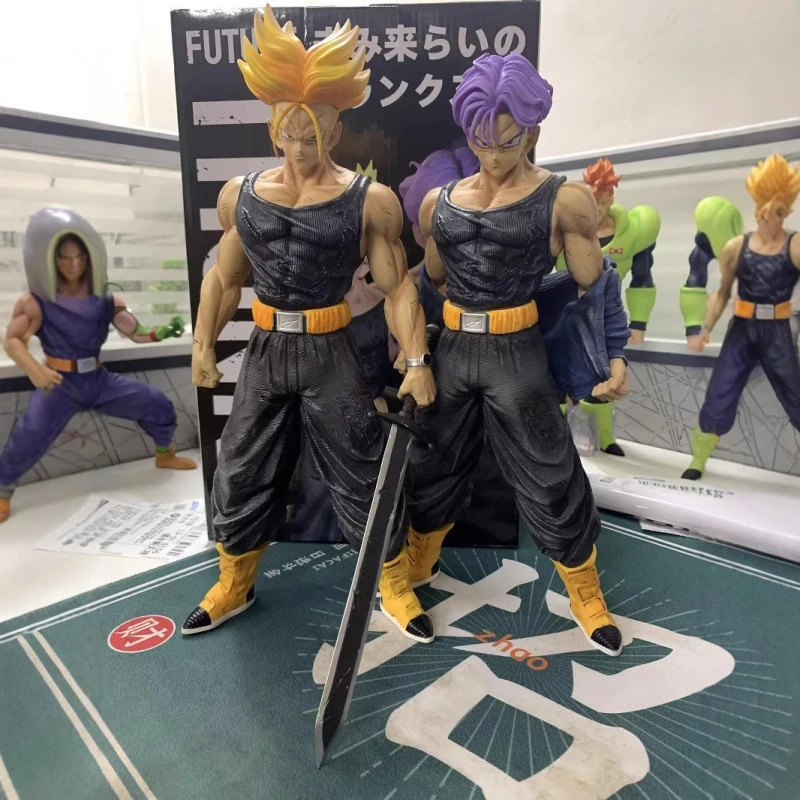 Dragon Ball Anime Saiyan Trunks Action Figure Battle Suit Two Versions Anime Model Desktop Decoration Children's Gift
Dragon Ball Anime Saiyan Trunks Action Figure Battle Suit Two Versions Anime Model Desktop Decoration Children's Gift