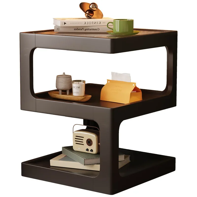 French retro solid wood bedside table creative sofa side table modern simple black bedside table
French retro solid wood bedside table creative sofa side table modern simple black bedside table