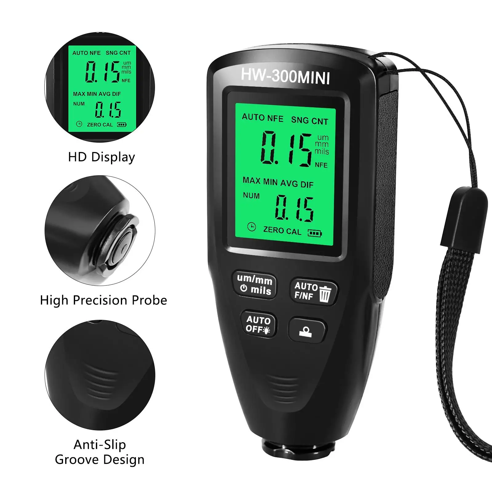Painting Depth Gauge Coating Thickness Meter for Iron and Aluminium Bodies Manufacturing
Painting Depth Gauge Coating Thickness Meter for Iron and Aluminium Bodies Manufacturing