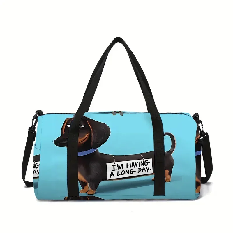 Cartoon Dog Blue Large Capacity Luggage Bag for Boy and Girls Best Gifts 3D Cartoon Outdoor Fitness Bag for Children
Cartoon Dog Blue Large Capacity Luggage Bag for Boy and Girls Best Gifts 3D Cartoon Outdoor Fitness Bag for Children