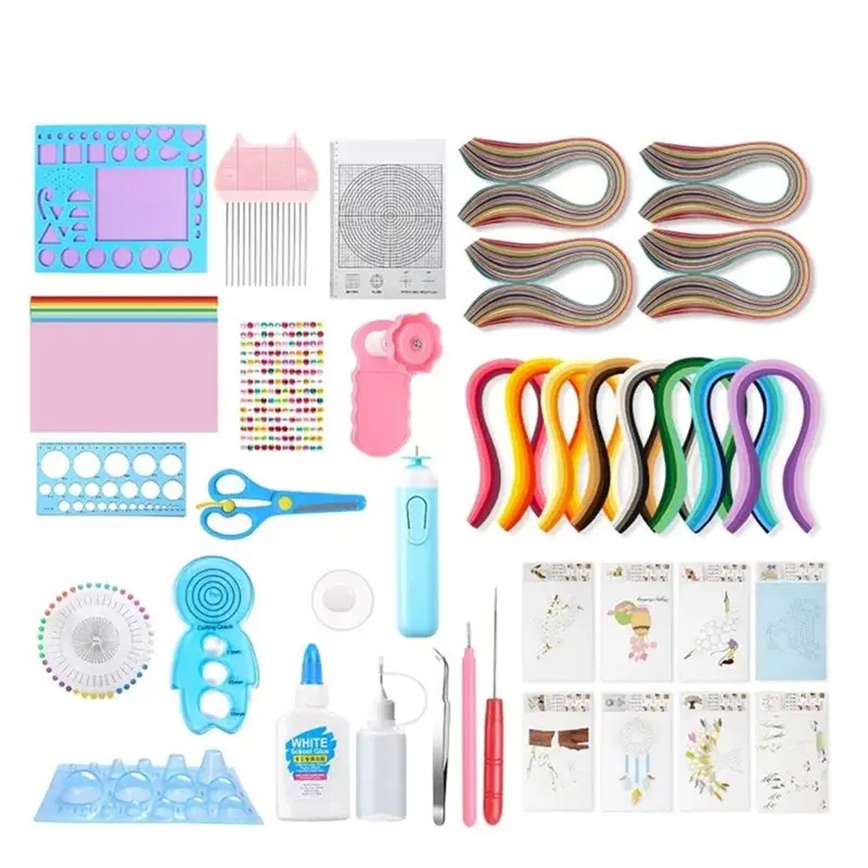 ALIM-Paper For Quilling Tools Set For Quilling Beginners-DIY Handcraft Paper Art Craft Lovers
ALIM-Paper For Quilling Tools Set For Quilling Beginners-DIY Handcraft Paper Art Craft Lovers