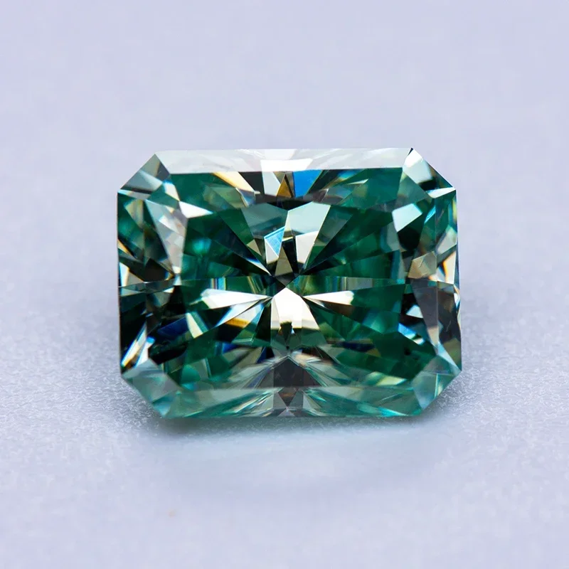 Moissanite Stone Radiant Cut Yellow Green Color Lab Grown Gemstone for Charms Diy Jewelry Making Materials With GRA Certificate
Moissanite Stone Radiant Cut Yellow Green Color Lab Grown Gemstone for Charms Diy Jewelry Making Materials With GRA Certificate