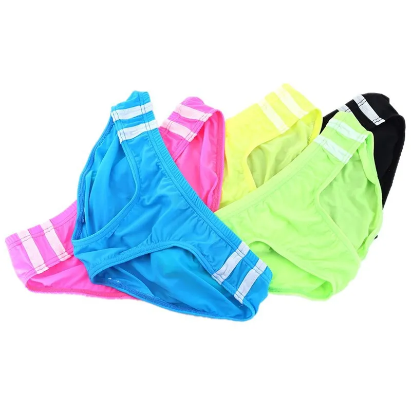 Ice Silk Sheer Bikini Briefs for Men Low Waist Color Block High Elastic Breathable Sexy Underwear
Ice Silk Sheer Bikini Briefs for Men Low Waist Color Block High Elastic Breathable Sexy Underwear