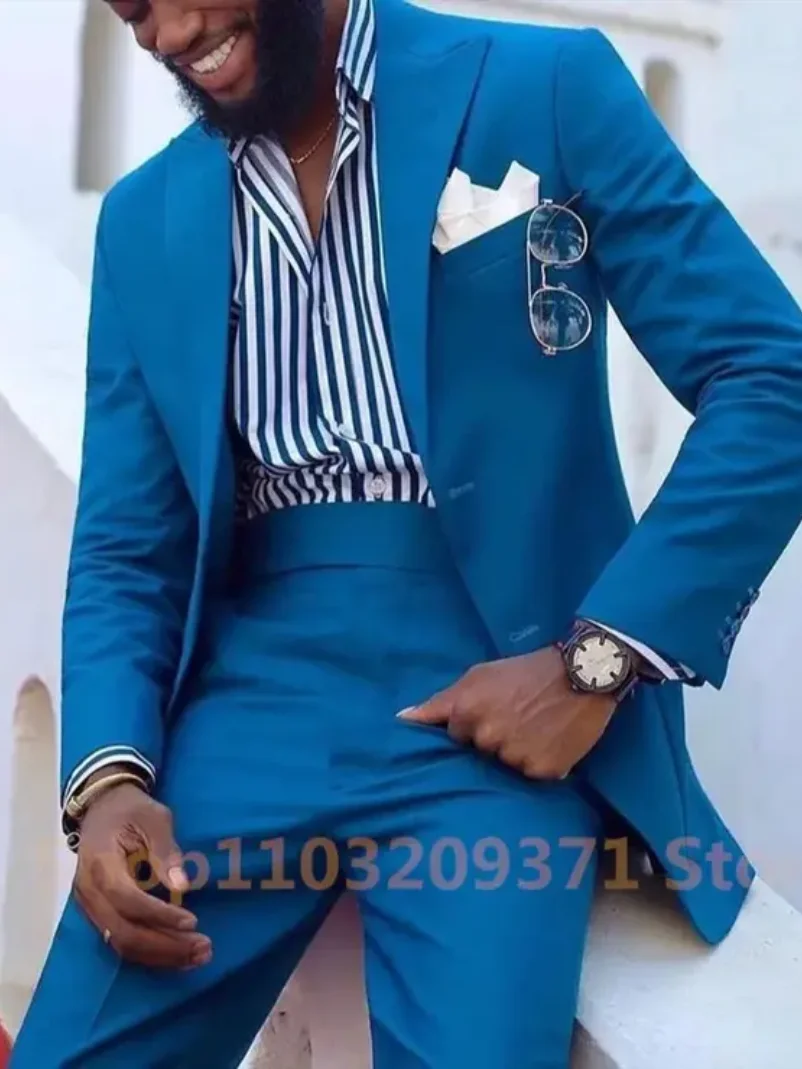 2 Piece Plus Size 5XL Men's Suit Coat+ Pants/Business Fashion Office Dress/Slim Fit High Quality Groom Wedding Dress Suit Set
2 Piece Plus Size 5XL Men's Suit Coat+ Pants/Business Fashion Office Dress/Slim Fit High Quality Groom Wedding Dress Suit Set