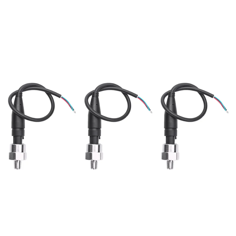 A36T-3X 0-150 PSI Pressure Sensor Oil Fuel Air Water Pressure Transducer Pressure Sender Gauge DC 5V 1/8 Inch NPT Thread
A36T-3X 0-150 PSI Pressure Sensor Oil Fuel Air Water Pressure Transducer Pressure Sender Gauge DC 5V 1/8 Inch NPT Thread