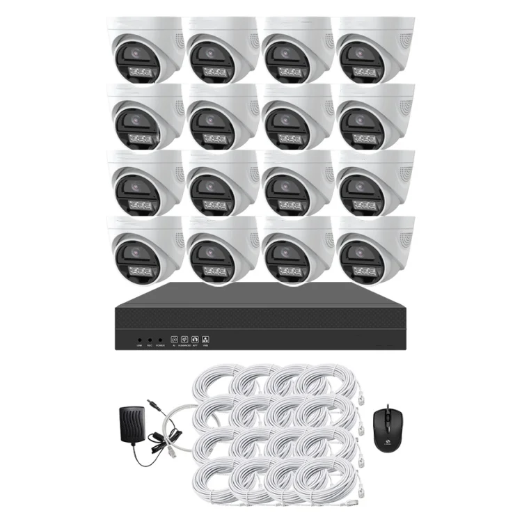 High Quality Cctv Camera Full Color 4mp 5mp 8mp 16ch Ip Poe Nvr CCTV Camera System Camera Kit Set Nvr Home Security Cctv System
High Quality Cctv Camera Full Color 4mp 5mp 8mp 16ch Ip Poe Nvr CCTV Camera System Camera Kit Set Nvr Home Security Cctv System