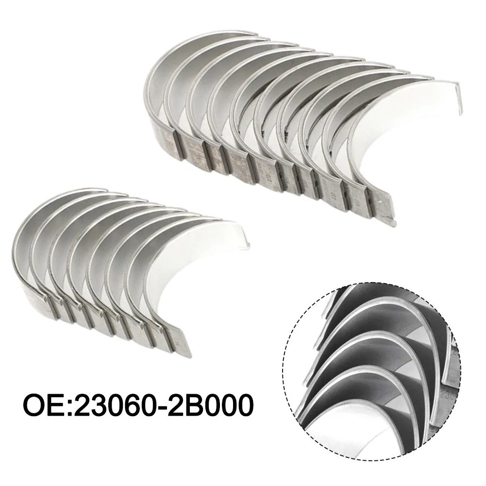 18Pcs Crankshaft Main Rod Bearing-Kit Replacement For Hyundai Accent 2012-2019 21020-2B100 Car Original Accessories
18Pcs Crankshaft Main Rod Bearing-Kit Replacement For Hyundai Accent 2012-2019 21020-2B100 Car Original Accessories