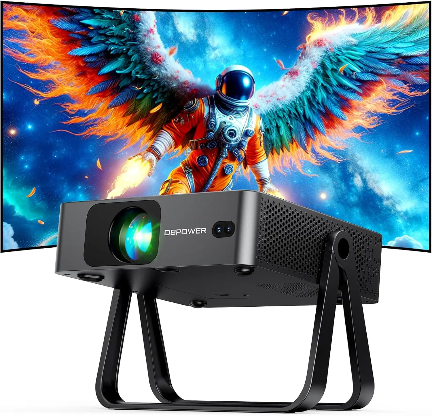 Ultra-Slim 1.97" Smart Mini Projector with WiFi 6 & Bluetooth, Auto Focus, 360° Stand, Built-in Apps for Netflix & YouTube
Ultra-Slim 1.97" Smart Mini Projector with WiFi 6 & Bluetooth, Auto Focus, 360° Stand, Built-in Apps for Netflix & YouTube