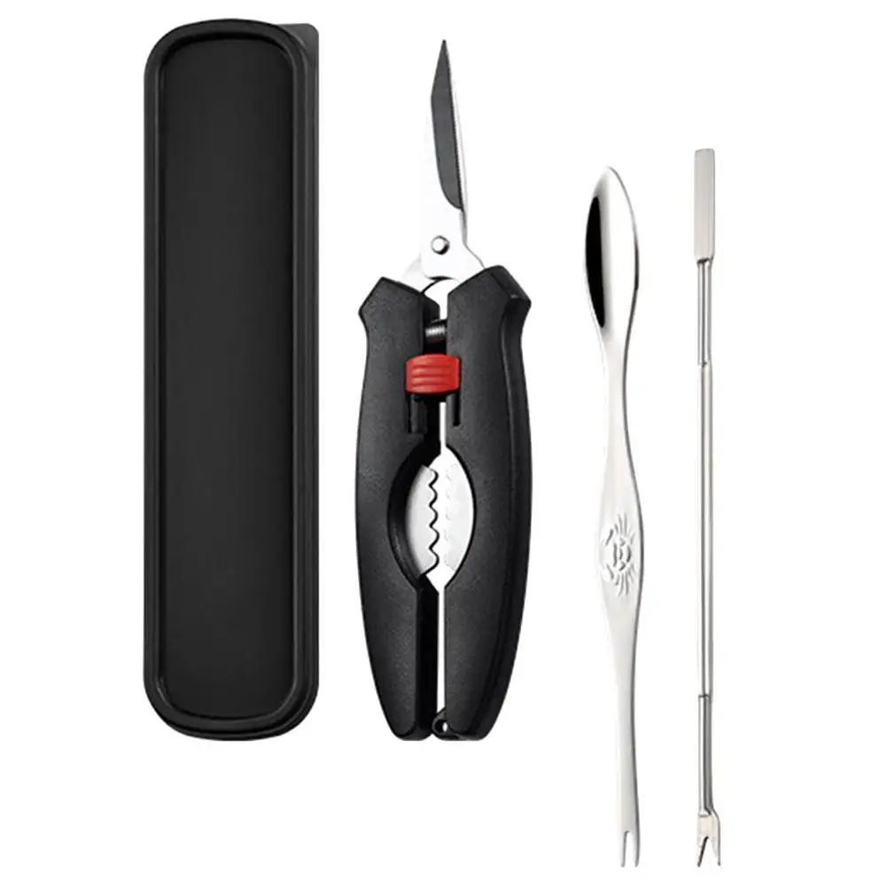 1 set Set Eating Kit Forks Picks Kitchen Seafood Shell Crab Forks Tools Crab Eating Tools Seafood Scissor Gadgets
1 set Set Eating Kit Forks Picks Kitchen Seafood Shell Crab Forks Tools Crab Eating Tools Seafood Scissor Gadgets