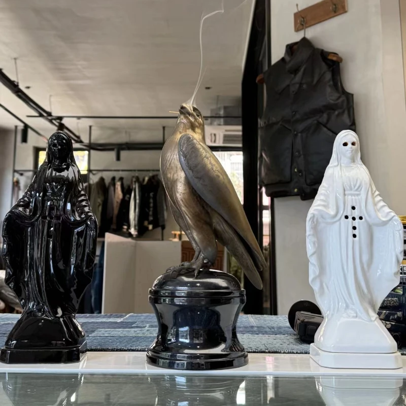 NBHD Nun Incense Burner - Tide Fashion Ceramic Burner for Pagoda Incense Home Decor Aromatherapy Ornament
NBHD Nun Incense Burner - Tide Fashion Ceramic Burner for Pagoda Incense Home Decor Aromatherapy Ornament