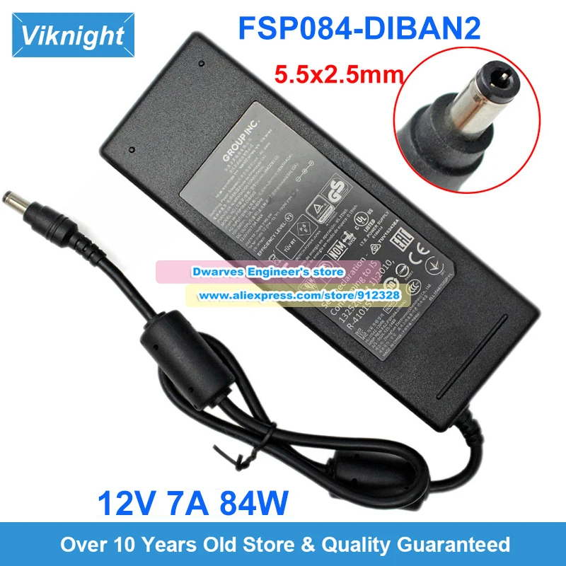 FSP084-DMAA1 FSP084-DIBAN2 12V 7A 84W AC Adapter DJ-120700-SA for ATOM TS-259 PRO NSS322 DR04DD TS-212 DS81 28000399DRO4DU10
FSP084-DMAA1 FSP084-DIBAN2 12V 7A 84W AC Adapter DJ-120700-SA for ATOM TS-259 PRO NSS322 DR04DD TS-212 DS81 28000399DRO4DU10