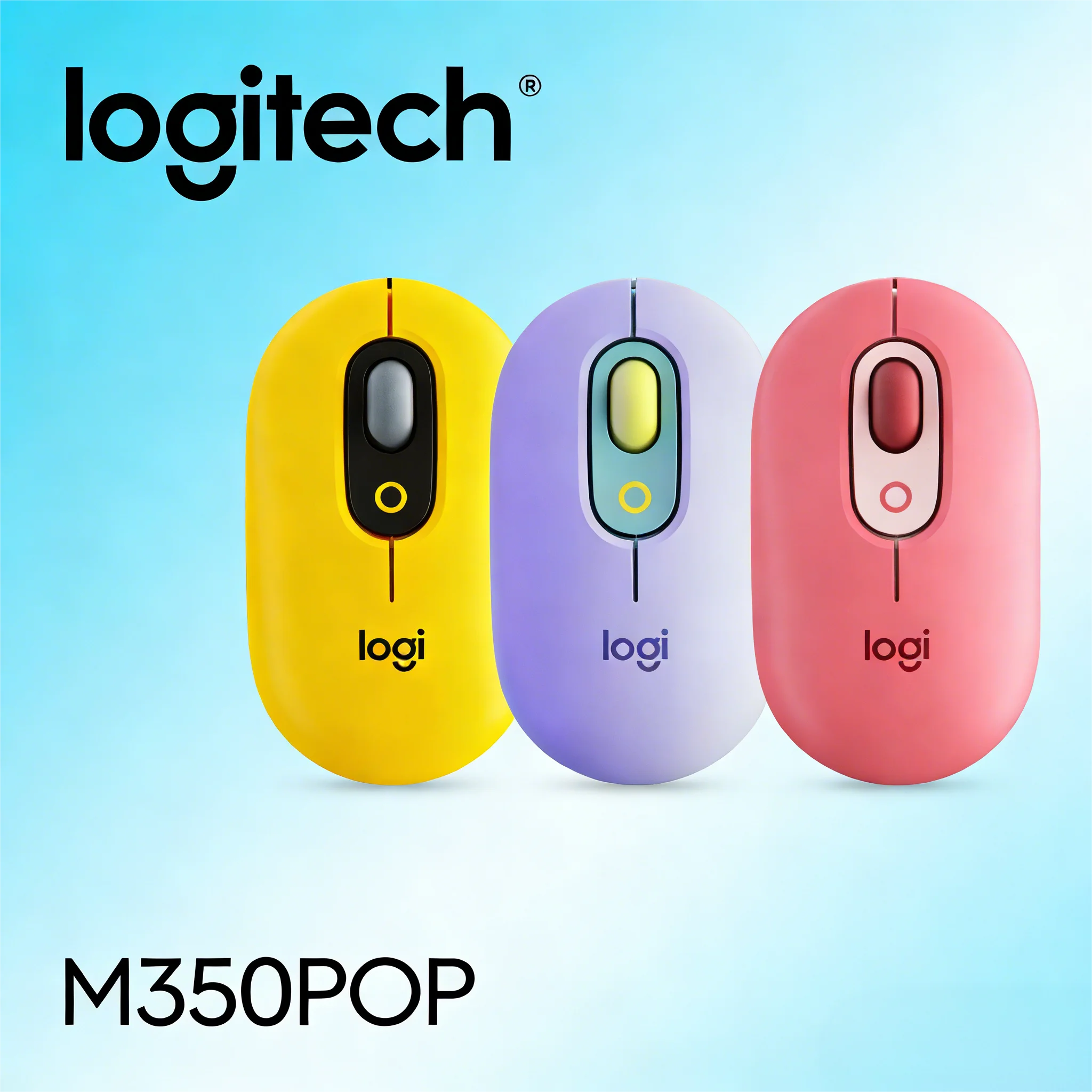 M350 POP Mouse, Logitech Ultra-Long Battery Life, Bluetooth Multi-Device Cute Slim for Home & Business
M350 POP Mouse, Logitech Ultra-Long Battery Life, Bluetooth Multi-Device Cute Slim for Home & Business
