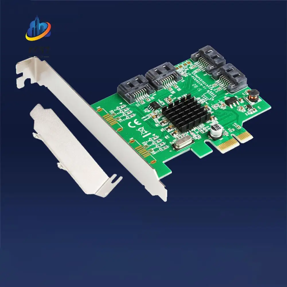AC57-Pcie 4-портовая карта контроллера 6G SATA 3.0 Marvell 88SE9215 Non Raid Карта расширения Pcie 2.0 X1 с низкопрофильным кронштейном
AC57-Pcie 4-портовая карта контроллера 6G SATA 3.0 Marvell 88SE9215 Non Raid Карта расширения Pcie 2.0 X1 с низкопрофильным кронштейном