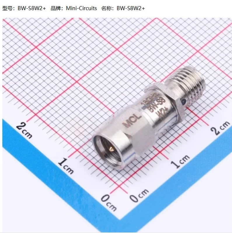 BW-S8W2+ Frequency range 0Hz~18GHz, power 2W, impedance 50Ω, attenuation value 8dB
BW-S8W2+ Frequency range 0Hz~18GHz, power 2W, impedance 50Ω, attenuation value 8dB