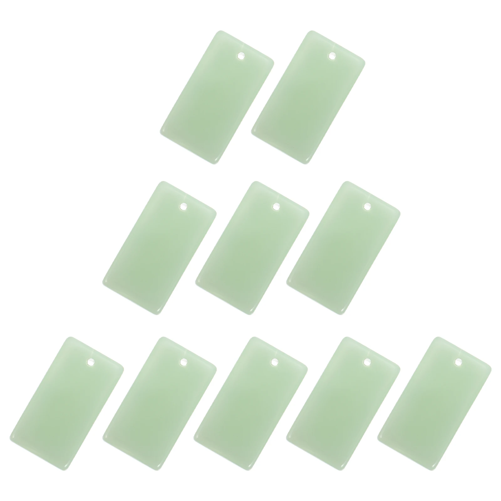 10pcs White Jade Pendant Imitation Charms Noble Design DIY Necklace Keychain Decor Jewelry Making Accessories
10pcs White Jade Pendant Imitation Charms Noble Design DIY Necklace Keychain Decor Jewelry Making Accessories