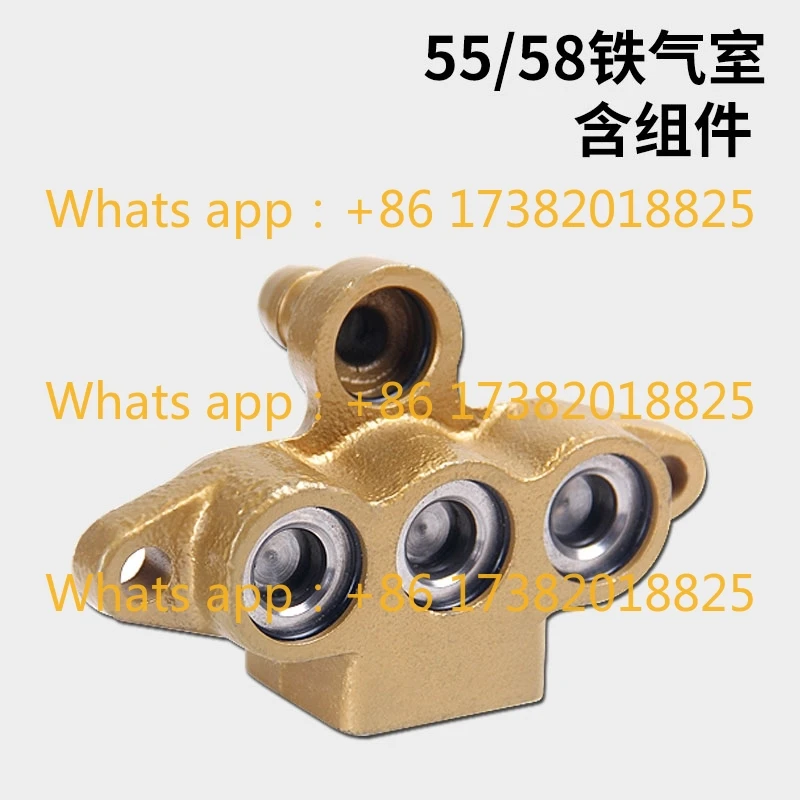 Black cat 55/58/550/580 type high pressure cleaner pump head accessories gas chamber seat + pressure regulating valve all copper
Black cat 55/58/550/580 type high pressure cleaner pump head accessories gas chamber seat + pressure regulating valve all copper