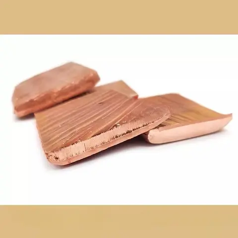 99.99% Pure Electrolytic Copper Block 1kg Cathode Copper Plate High Purity Copper Sheet