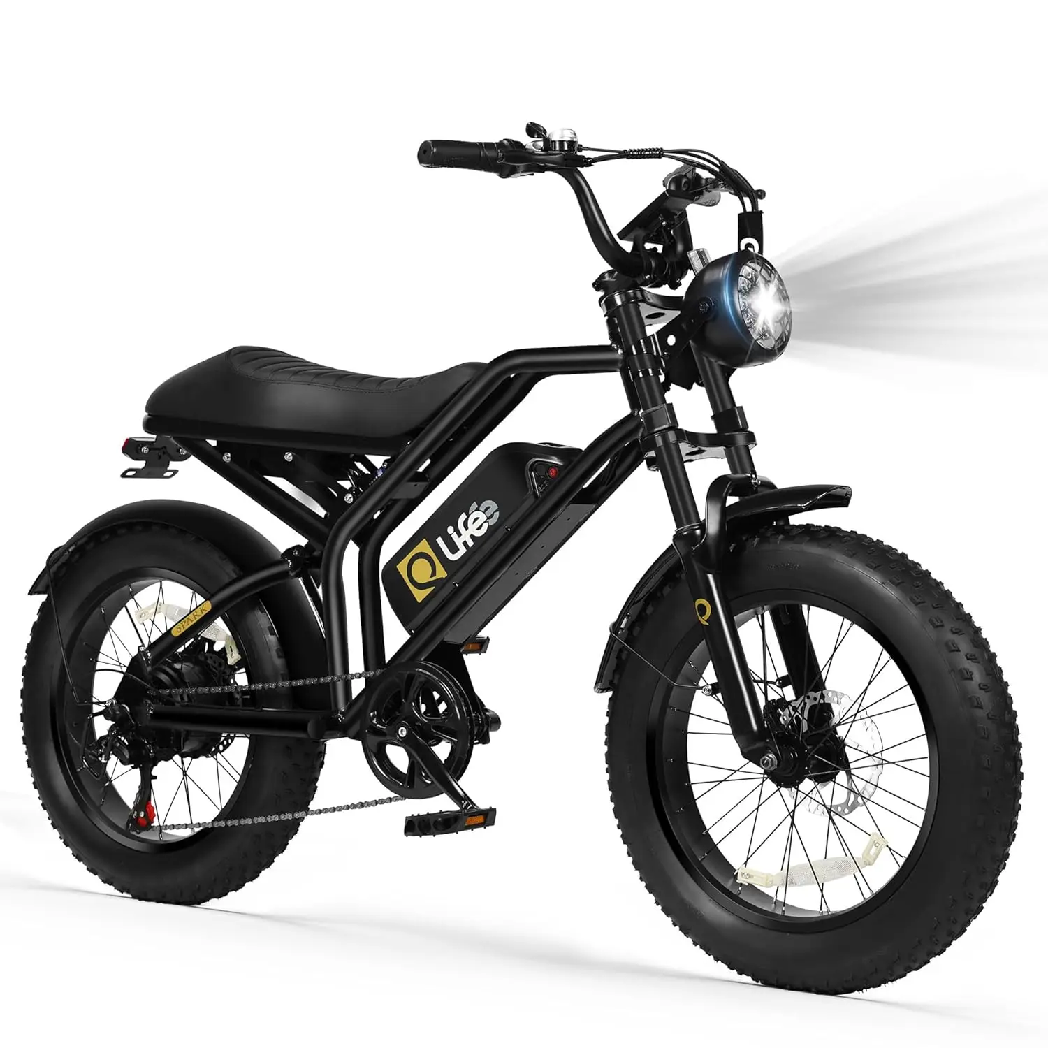 Электровелосипед для взрослых/подростков Spark-1500W с пиковой мощностью двигателя, 20-дюймовые широкие шины, скорость до 28 миль/ч (разблокировка до 35 миль/ч), внедорожный велосипед, 624-1248 Вт·ч, настраиваемый
Электровелосипед для взрослых/подростков Spark-1500W с пиковой мощностью двигателя, 20-дюймовые широкие шины, скорость до 28 миль/ч (разблокировка до 35 миль/ч), внедорожный велосипед, 624-1248 Вт·ч, настраиваемый