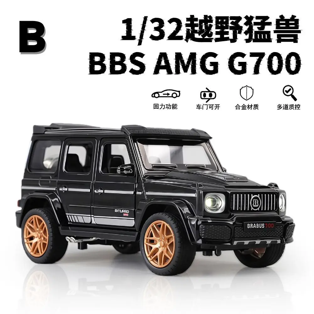 1:32 Scale Brabus G700 Diecast Alloy SUV Model Luxury Off-Road Vehicle for Collection Gift Home Decor Ornament
1:32 Scale Brabus G700 Diecast Alloy SUV Model Luxury Off-Road Vehicle for Collection Gift Home Decor Ornament